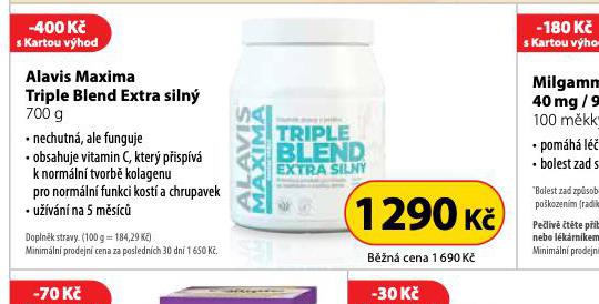 ALAVIS MAXIMA TRIPLE BLENDED EXTRA SILN