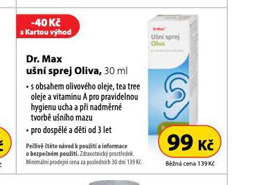 DR. MAX UN SPREJ OLIVA