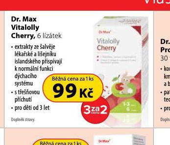 DR. MAX VITALOLLY CHERRY