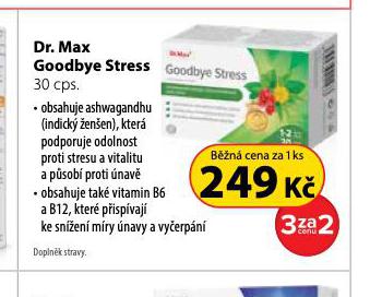 DR. MAX GOODBAY STRESS