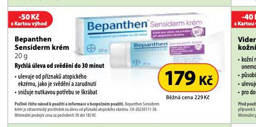 BEPANTHEN SENSIDERM KRM