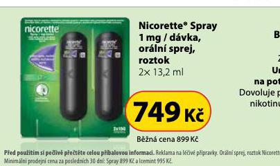 NICORETTE SPRAY