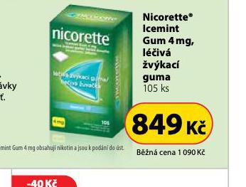 NICORETTE ICEMINT GUM