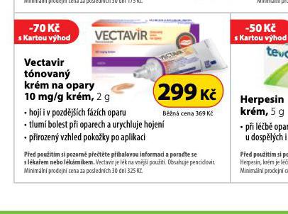 VECTOVIR TNOVAN KRM NA OPARY