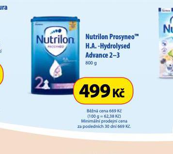 NUTRILON PROSYNEO H.A. HYDROLYSED ADVANCED 2-3