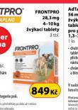 FRONTPRO VKAC TABLETY PRO PSY 4-10 KG