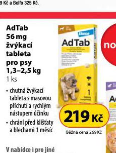 ADTAB VKAC TABLETY PRO PSY 1,3-2,5 KG