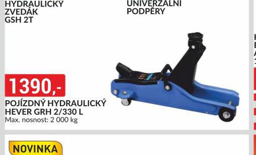 POJZDN HYDRAULICK HEVER