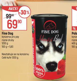 FINE DOG KONZERVA PRO PSY