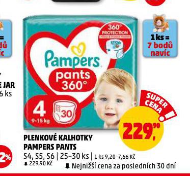 PAMPERS PLENKOV KALHOTKY