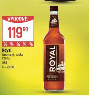 ROYAL TUZEMSK, VODKA