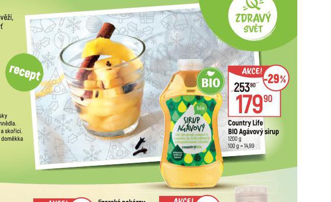 COUNTRY LIFE BIO AGVOV SIRUP