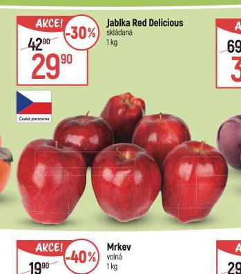 JABLKA RED DELICIOUS