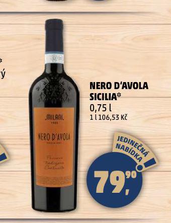 NERO D'AVOLA SICILIA