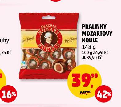 PRALINKY MOZARTOVY KOULE