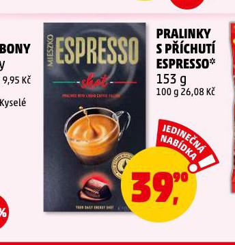 PRALINKY S PCHUT ESPRESSO