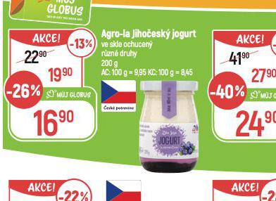 AGRO-LA JIHOESK JOGURT