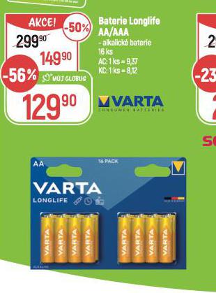 VARTA BATERIE