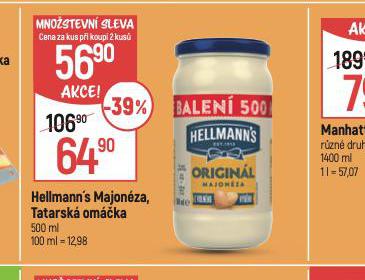 HELLMANNS TATARSK OMKA, MAJONZA