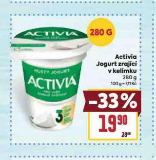 ACTIVIA JOGURT ZRAJC V KELMKU