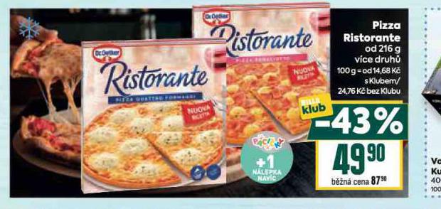 PIZZA RISTORANTE