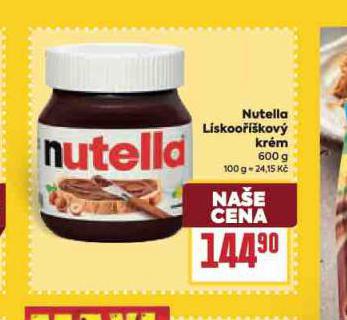 NUTELLA LSKOO͊KOV KRM