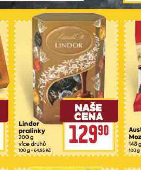 LINDOR PRALINKY