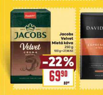 JACOBS VELVET MLET KVA