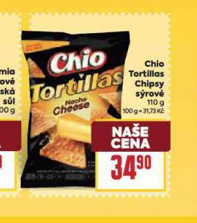 CHIO TORTILLAS CHIPSY SROV