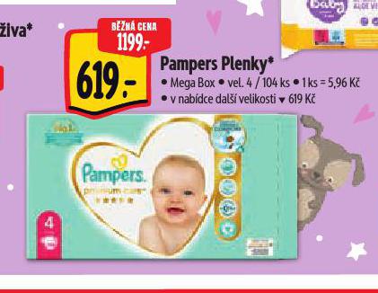 PAMPERS DTSK PLENKY