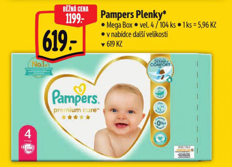 PAMPERS PLENKY