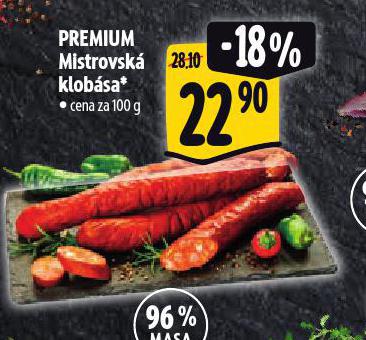 PREMIUM MISTROVSK KLOBSA