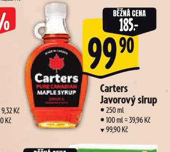 CARTERS JAVOROV SIRUP