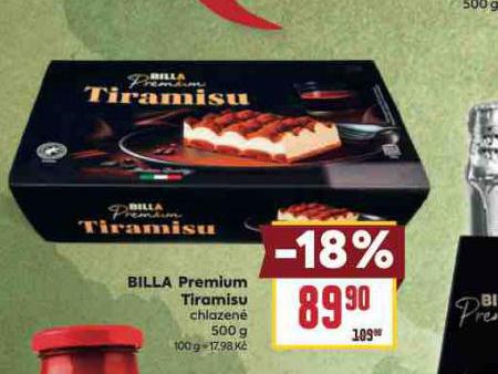 BILLA PREMIUM TIRAMISU