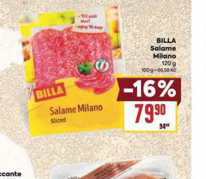 BILLA SALAME MILANO