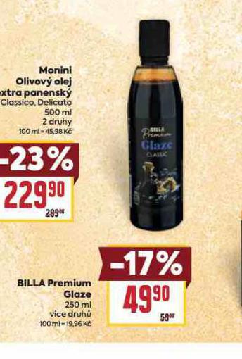 BILLA PREMIUM GLAZE