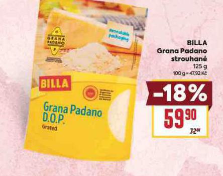 BILLA GRANA PADANO STROUHAN