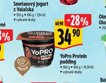 YOPRO PROTEIN PUDDING