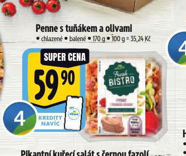 PENNE S TUKEM A OLIVAMI