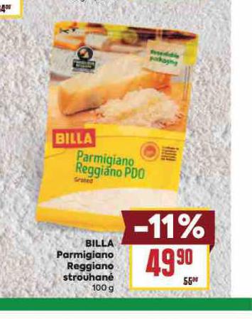 BILLA PARMIGIANO REGGIANO STROUHAN