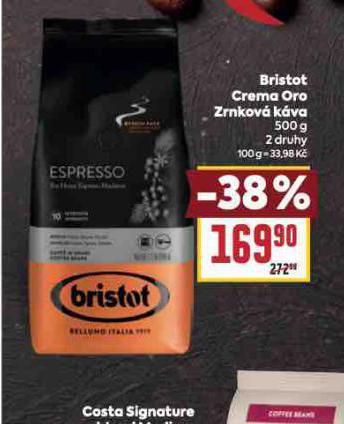 BRISTOT CREMA ORO ZRNKOV KVA