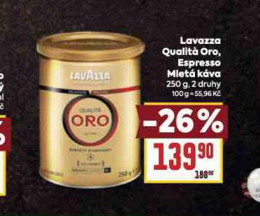 LAVAZZA QUALIT ORO, ESPRESSO MLET KVA