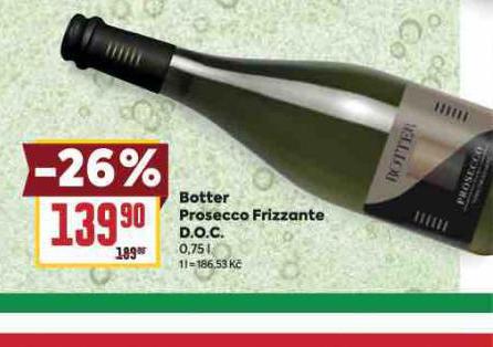 BOTTER PROSECCO FRIZZANTE D.O.C.