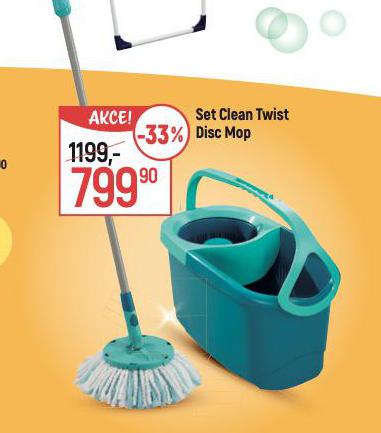 SET CLEAN TWIST DICS MOP