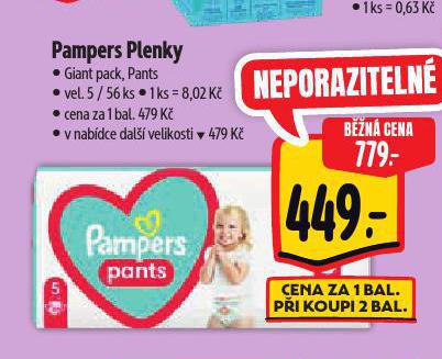 PAMPERS DTSK PLENKY