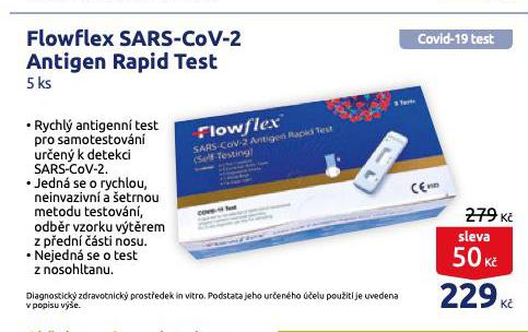 FLOWFLEX SARS-COV-2 ANTIGEN RAPID TEST