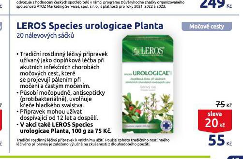 LEROS SPECIES UROLOGICAE PLANTA