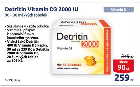 DETRITIN VITAMIN D3