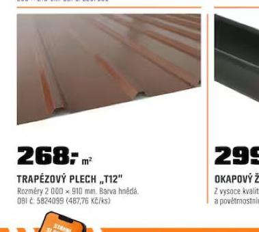 TRAPZOV PLECH T12