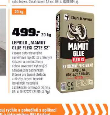 LEPIDLO MAMUT GLUE FLEXI C2TE S2